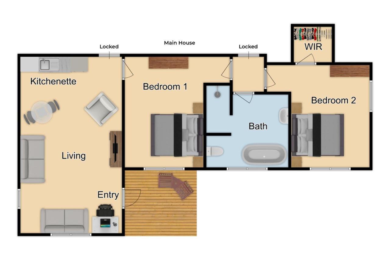 Sweet Magnolia 1 Or 2 Bedroom Suite St Kilda Cambridge With Complimentary Continental Breakfast エクステリア 写真